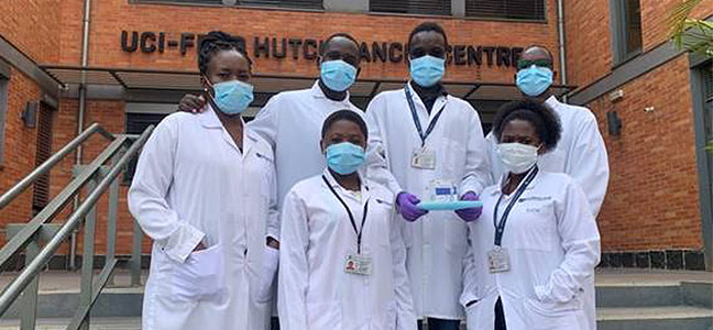 HCRI-Uganda lab team photo